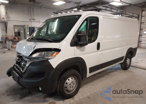 2023 Ram Promaster 2500 Low Roof 136 Wb from USA, damaged, VIN 3C6LRVVG3PE577538